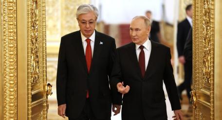 Президент Казахстана благодарит Владимира Путина за организацию недавнего госвизита 