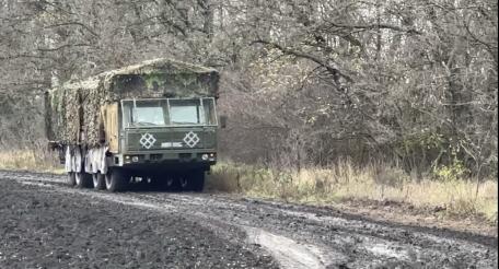 Самоходная артиллерийская установка 2С44 «Гиацинт-К» 244 артиллерийской бригады. Работает на северном направлении, источник Телеграм-канал Уголок Ситха 