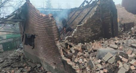 последствия удара Гераней в Доброполье, источник Телеграм-канал Хроники Гераней