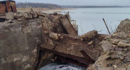 дамбу Кураховского водохранилища планируют восстановить