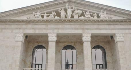 открыли Драматический театр в Мариуполе. Его восстановление было делом чести для Петербурга, источник Телеграм-канал Александр Беглов