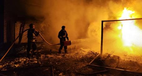 последствия ночных ударов Гераней в Черниговской области, источник Телеграм-канал Хроники Гераней