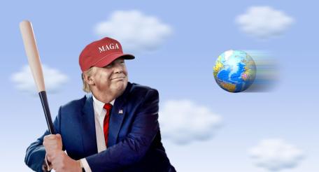 Дональд Трамп пытается вершить судьбами мира, но может столкнуться с проблемами у себя дома