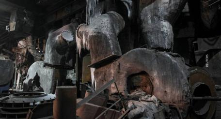 состояние одной из украинских ТЭЦ, источник Телеграм-канал Хроники Гераней