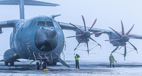 На аэродроме Рованиеми регулярно садятся военные транспортники Пентагона