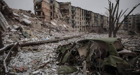 фото Константиновки с ресурсов противника, источник Телеграм-канал Два майора