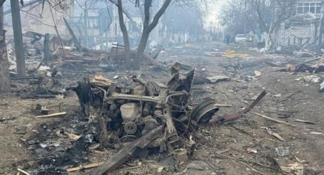 последствия ударов Гераней в Глухове Сумской области, источник МАХ-канал Хроники Гераней