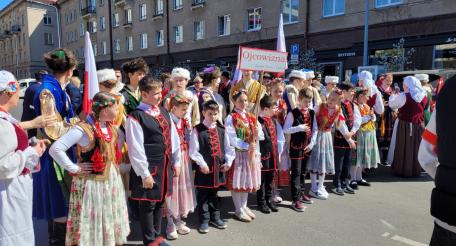 Польские торжества в Вильнюсе
