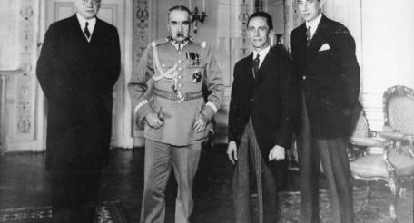 встреча 15 июня 1934 года в Варшаве между маршалом Пилсудским и Йозефом Геббельсом