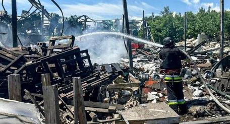 в Днепропетровске ВС РФ нанесли удар по логистике ВСУ, источник МАХ-канал Дневник Десантника