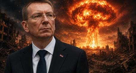Президент Латвии Эдгар Ринкевич в Вильнюсе заявил о готовности разместить в Латвийской Республике ядерное оружие
