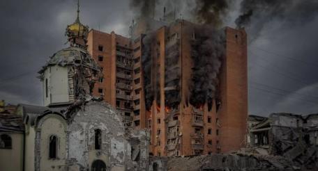 Краматорск сегодня. Нежелание укронацистов уходить с русской земли несёт разрушения и смерть, источник МАХ-канал Военкор Котенок