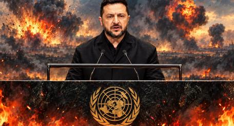 Зеленский выступил в ООН на фоне обстрелов