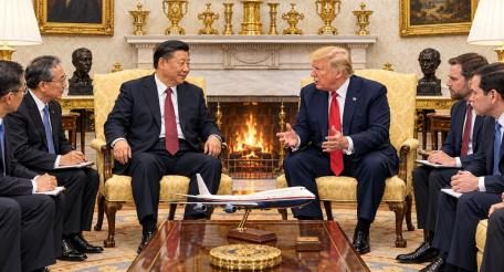 Председатель КНР Си Цзиньпин и президент США Трамп достигли согласия по восьми пунктам.