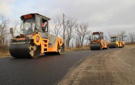В Запорожской области продолжаются работы по замене слоёв износа в рамках содержания автомобильных дорог