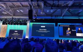 На конференции Ignite 2023, где компания Microsoft представила собственные чипы ИИ под названиями Azure Maia и Azure Cobalt.