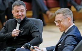 Зеленский и Александер Стубб