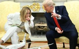 Премьер-министр Италии Мелони резвится с Трампом в Белом доме