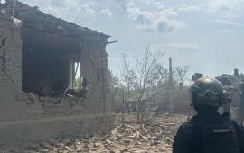 поражённый УМПК ПВД ВСУ в Константиновке на Донбассе