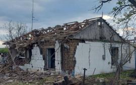 уничтоженный УМПК ПВД ВСУ в Великомихайловке Днепропетровской области