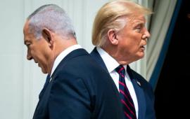 Трамп и Нетаньяху смотрят в разные стороны
