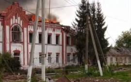 Два дня подряд ВСУ атаковали из РСЗО HIMARS единственную больницу в приграничном Тёткино Курской области, источник Телеграм-канал Оперативные сводки