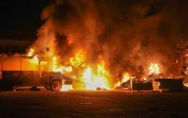 последствия прилётов Гераней в Одессе