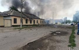 удары по ТЦК продолжаются. ВКС России разнесли в щепки здание людоловов в Пятихатках в Днепропетровской области, источник Телеграм-канал Синяя Борода