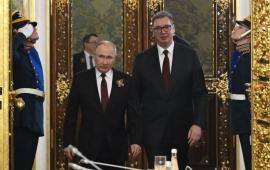 Президенты Вучич и Путин