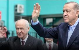 Президент Турции Эрдоган и лидер Партии националистического движение Девлет Бахчели проводят согласованную линию в курдском вопросе