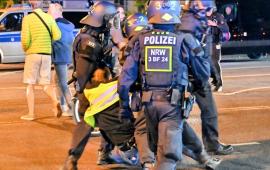 В Германии антивоенные демонстранты схлестнулись с полицией