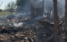 последствия вчерашнего удара тяжёлого РСЗО по цели в Битице Сумской области, источник Телеграм-канал Хроники Гераней