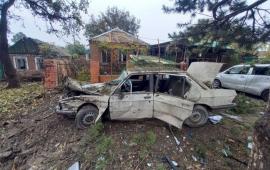 в Матвеево-Курганском районе Ростовской области украинские нацисты атаковали беспилотниками мирное население, источник Телеграм-канал Оперативные сводки