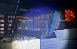 противник жалуется на плотную ночную работу «Гераней» по объектам в Днепропетровской области. В числе поражённых целей – железнодорожная инфраструктура, в т.ч. локомотивное депо и ремонтный цех, источник Телеграм-канал Военкор Котенок