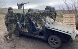 фронтовой ВАЗ-21099, источник Телеграм-канал Военный Осведомитель