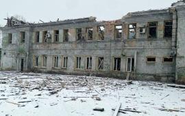 последствия ночных ударов по целям на Донбассе, источник Телеграм-канал Хроники Гераней