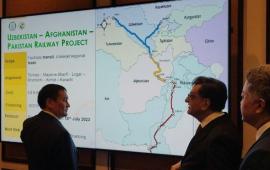 Железная дорога свяжет Узбекистан с Афганистаном и Пакистаном