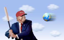 Дональд Трамп пытается вершить судьбами мира, но может столкнуться с проблемами у себя дома