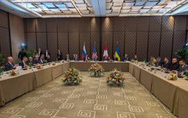 Очередной раунд российско-американо-украинских переговоров в Женеве завершён