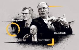 Концентрация влияния в руках «Большой тройки» – BlackRock, Vanguard и State Street, контролирующих порядка 20-25% голосов в компаниях индекса S&P 500, упрощает контроль над инвестиционной стратегией США