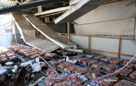 последствия удара Герани по цели в Шевченковском районе Харькова