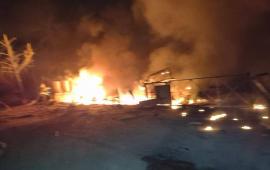 Бровары Киевской области после удара Гераней/Гербер, источник Телеграм-канал Хроники Гераней