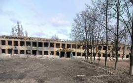 Грушевка Купянский район. Здание школы, источник мессенджер МАХ сообщество Купянский район для своих