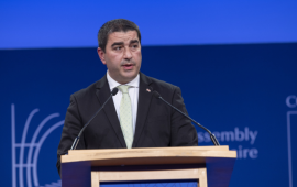 Председатель парламента Грузии Шалва Папуашвили