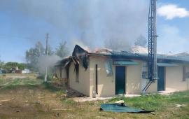 последствия ударов УМПК в Харьковской области, источник МАХ-канал Хроники Гераней
