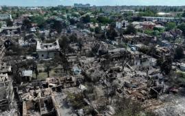 Так сейчас выглядит Вишнёвое под Киевом после взрывов на складах вооружения, источник МАХ-канал Сводки и Аналитика СВО
