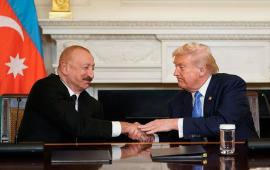 Ильхам Алиев и Дональд Трамп