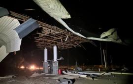 в Днепропетровской области ночью поражены две АЗС, источник МАХ-канал Хроники Гераней