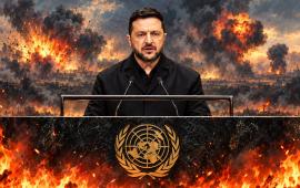 Зеленский выступил в ООН на фоне обстрелов