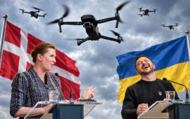 24 сентября 2026 года глава датской военной разведки (FE) Томас Аренкиль на пресс-конференции представил новую оценку угроз. Он прямо заявил, что Россия может организовать «фальшфлаг-операцию», в рамках которой российские солдаты могут использовать украинские дроны для атаки на страну НАТО.